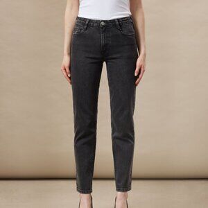 Frank And Oak The Cyndi Straight Jean in Washed Black Size 29
